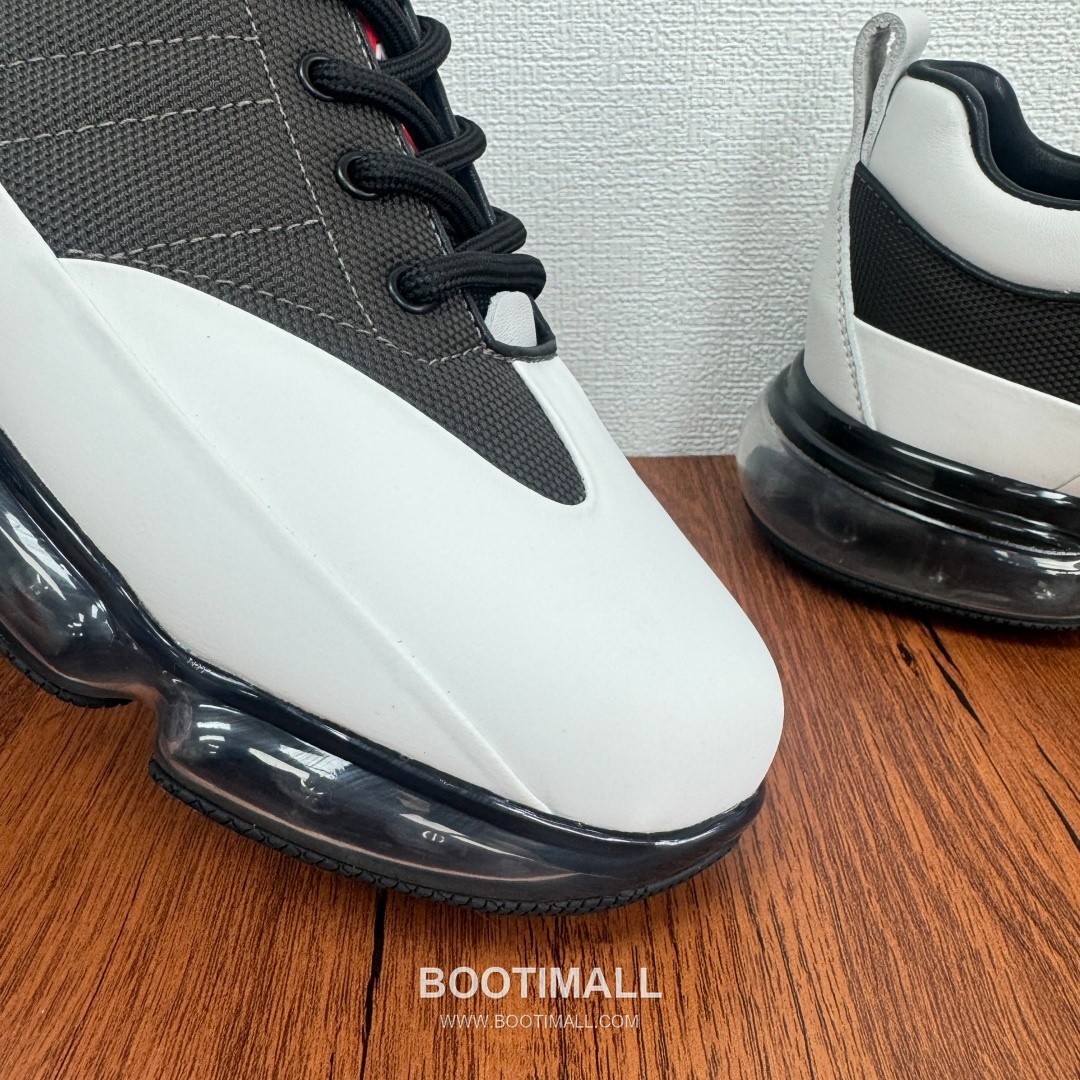 Prada Calfskin Mesh Air Cushion Low Sneakers with Logo Detail 프라다 카프스킨 메쉬 에어쿠션 로우 스니커즈 로고 디테일 4.5cm 5