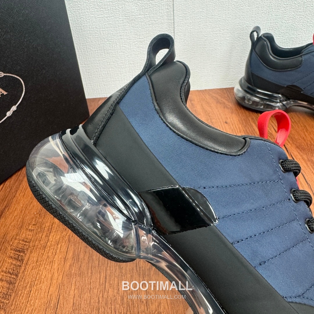 Prada Calfskin Mesh Air Cushion Low Sneakers with Logo Detail 프라다 카프스킨 메쉬 에어쿠션 로우 스니커즈 로고 디테일 4.5cm 6