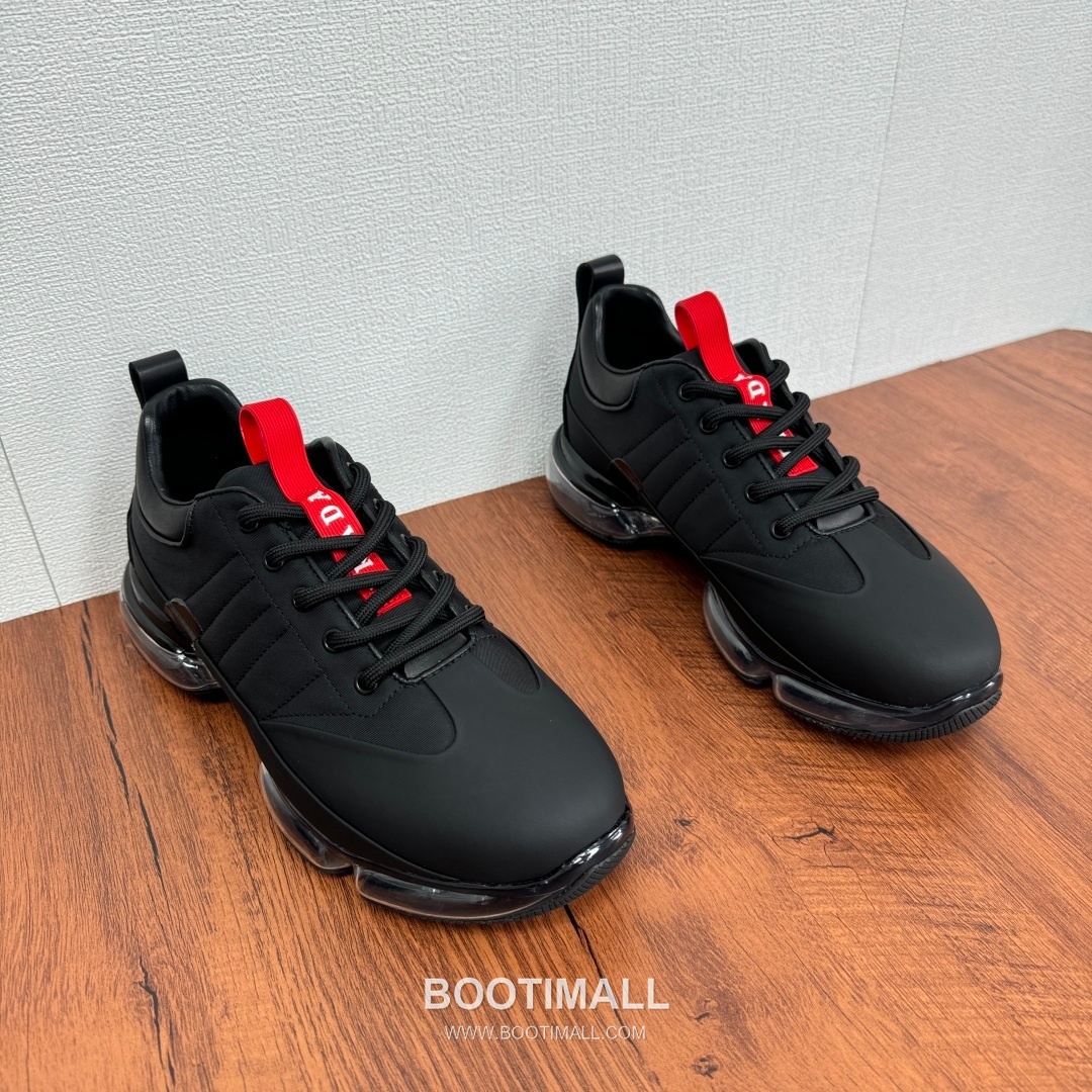 Prada Calfskin Mesh Air Cushion Low Sneakers with Logo Detail 프라다 카프스킨 메쉬 에어쿠션 로우 스니커즈 로고 디테일 4.5cm 2