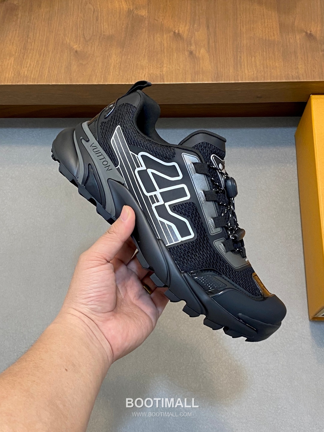 Loro Piana Calfskin Mesh Low Sneakers with Logo Detail 로로피아나 카프스킨 메쉬 로우 스니커즈 로고 디테일 4.0cm 4