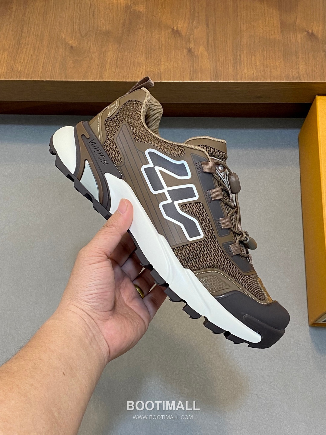 Loro Piana Calfskin Mesh Low Sneakers with Logo Detail 로로피아나 카프스킨 메쉬 로우 스니커즈 로고 디테일 4.0cm 4