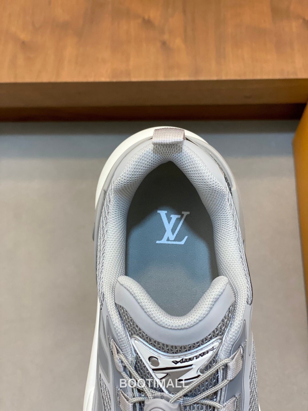 Loro Piana Calfskin Mesh Low Sneakers with Logo Detail 로로피아나 카프스킨 메쉬 로우 스니커즈 로고 디테일 4.0cm 7