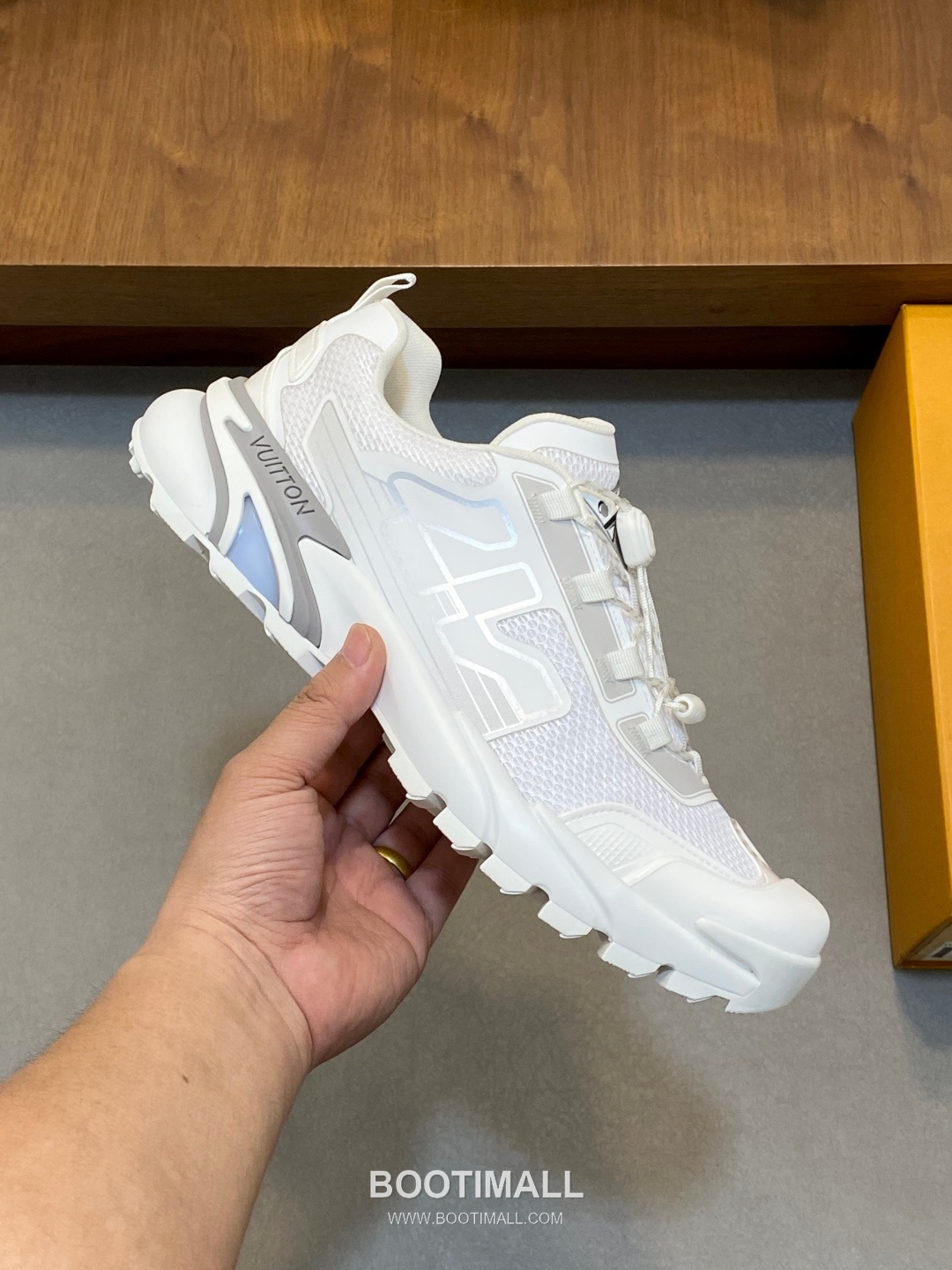 Loro Piana Calfskin Mesh Low Sneakers with Logo Detail 로로피아나 카프스킨 메쉬 로우 스니커즈 로고 디테일 4.0cm 4