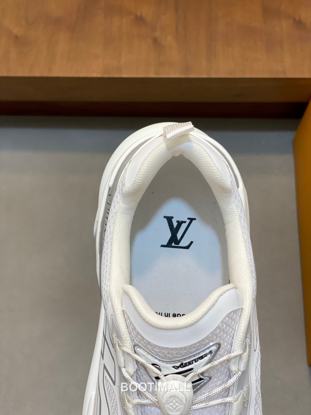 Loro Piana Calfskin Mesh Low Sneakers with Logo Detail 로로피아나 카프스킨 메쉬 로우 스니커즈 로고 디테일 4.0cm 7