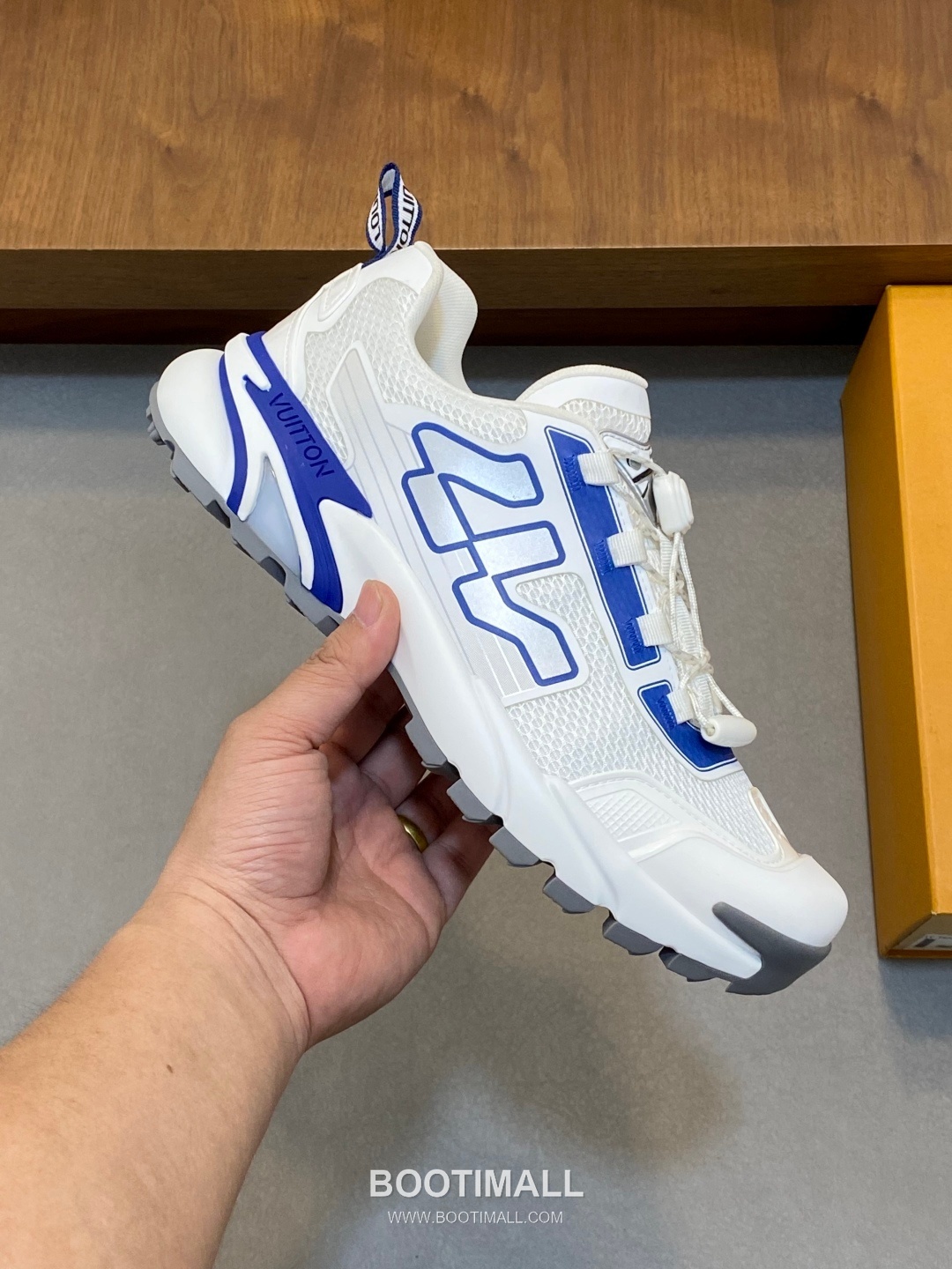 Loro Piana Calfskin Mesh Low Sneakers with Logo Detail 로로피아나 카프스킨 메쉬 로우 스니커즈 로고 디테일 4.0cm 4