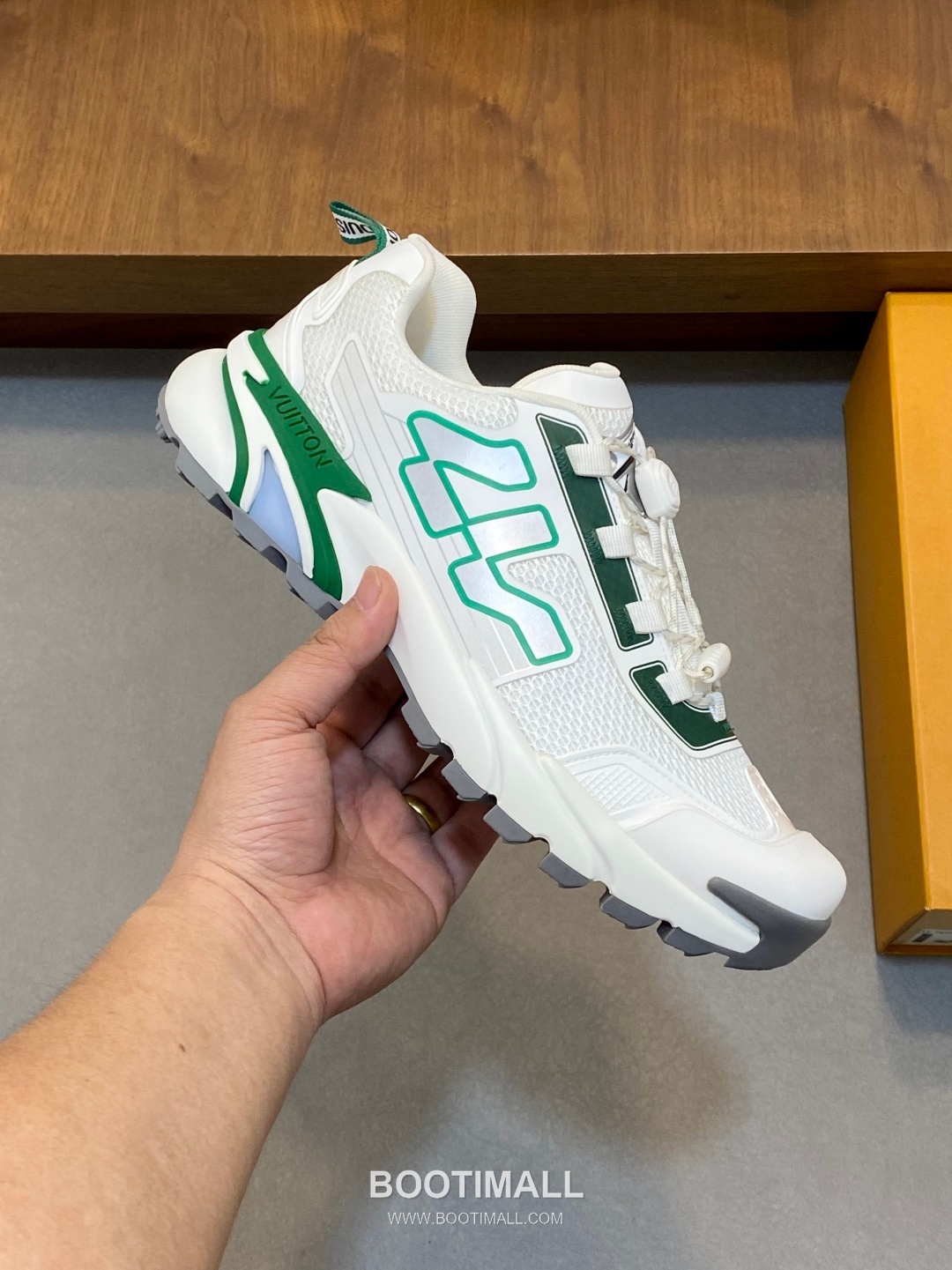 Loro Piana Calfskin Mesh Low Sneakers with Logo Detail 로로피아나 카프스킨 메쉬 로우 스니커즈 로고 디테일 4.0cm 4