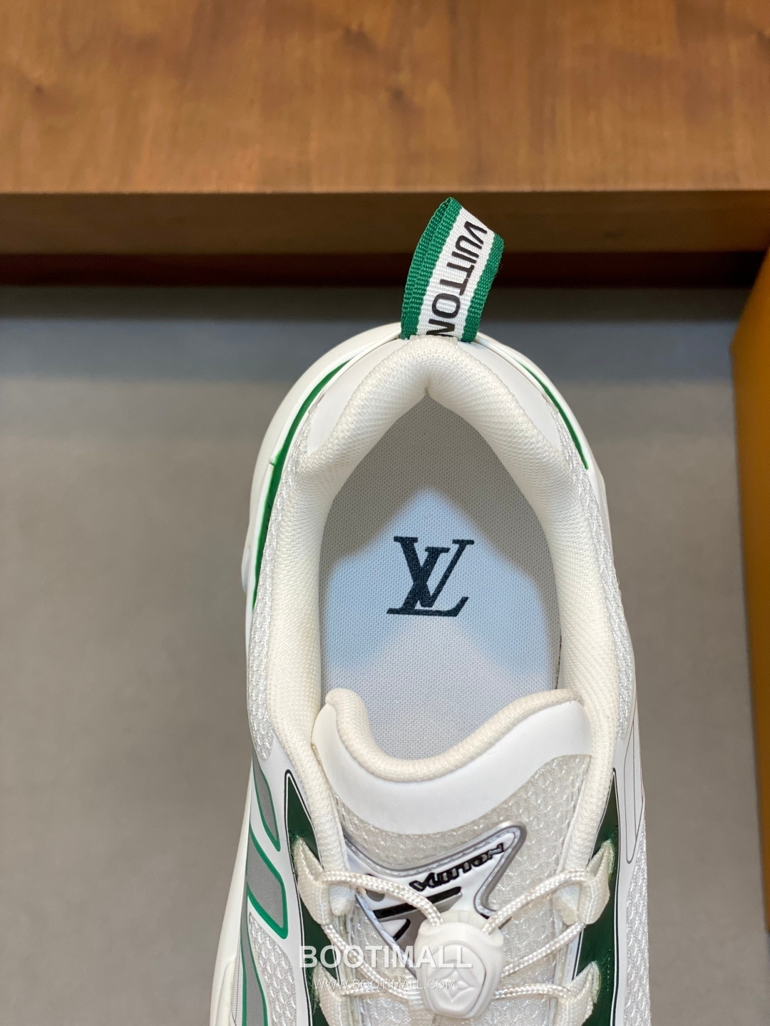 Loro Piana Calfskin Mesh Low Sneakers with Logo Detail 로로피아나 카프스킨 메쉬 로우 스니커즈 로고 디테일 4.0cm 6