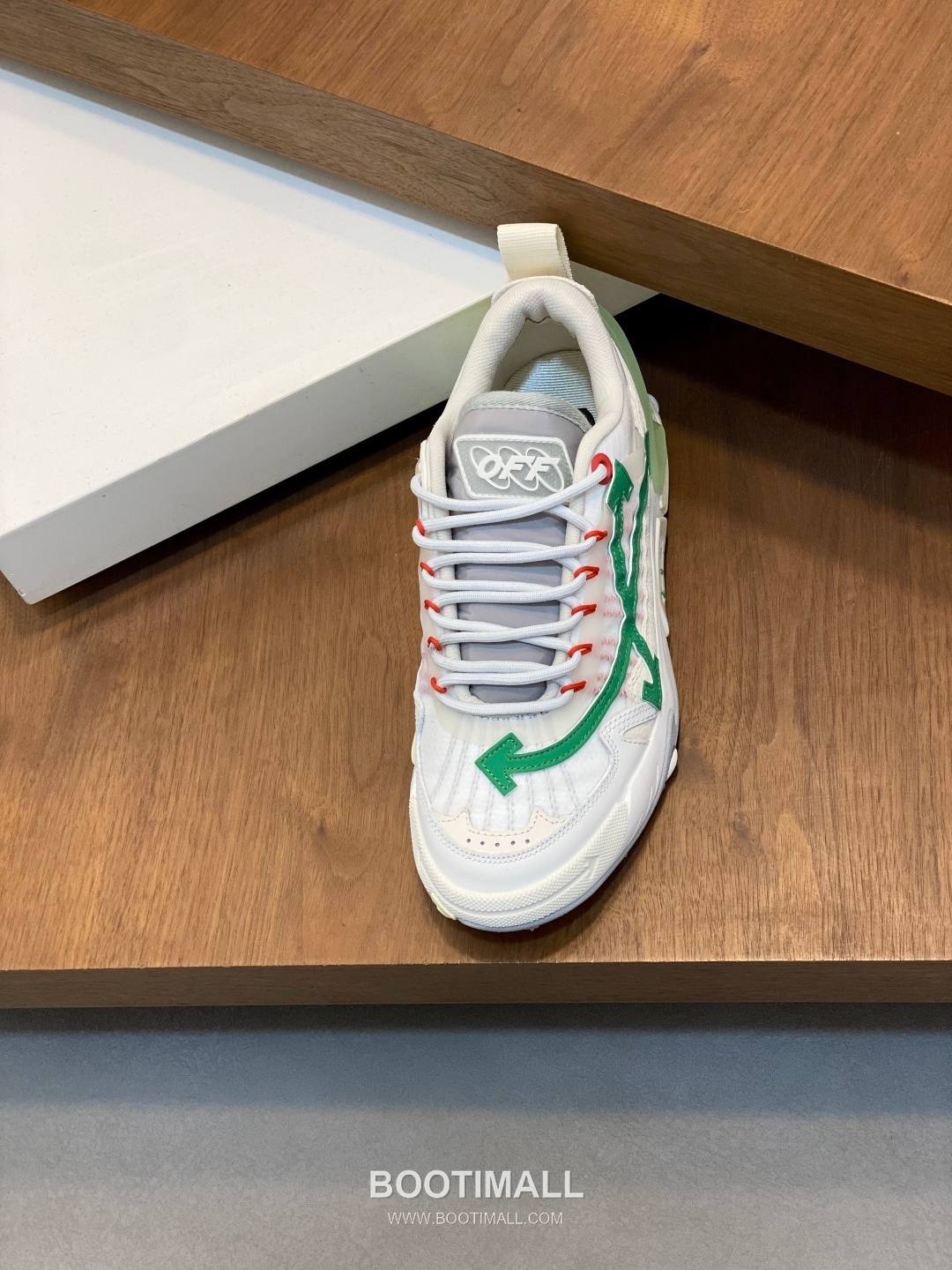 Off-White Hiking Suede Mesh Low Sneakers with Spike Rubber Sole Detail 오프화이트 하이킹 스웨이드 메쉬 로우 스니커즈 스파이크 러버솔 디테일 4.5cm 6