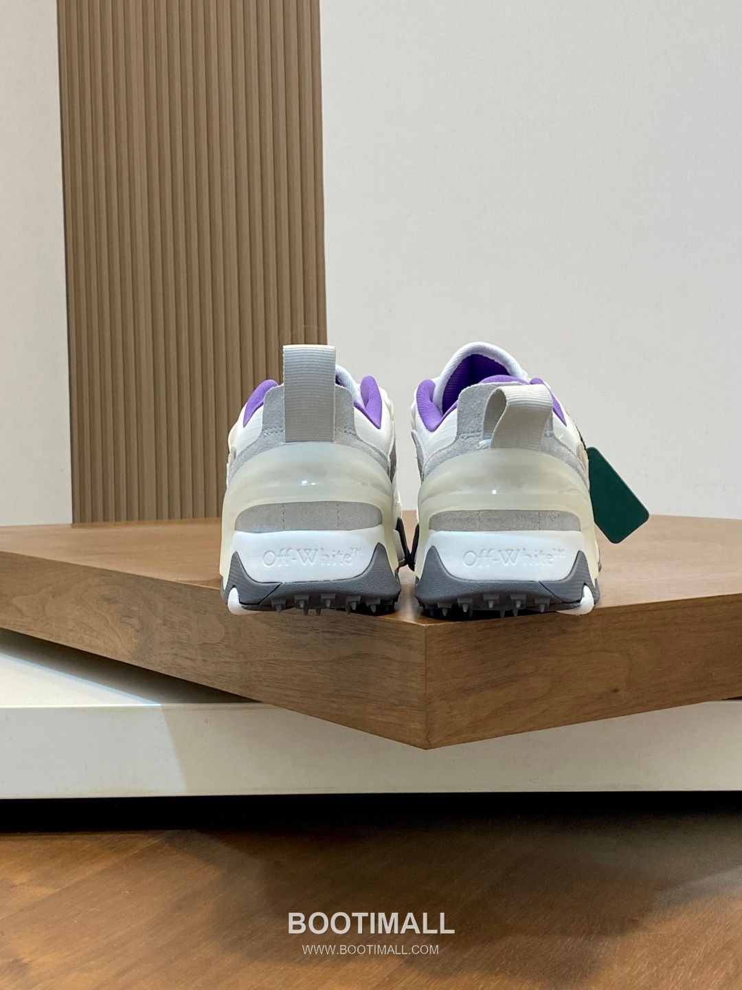 Off-White Hiking Suede Mesh Low Sneakers with Spike Rubber Sole Detail 오프화이트 하이킹 스웨이드 메쉬 로우 스니커즈 스파이크 러버솔 디테일 4.5cm 8