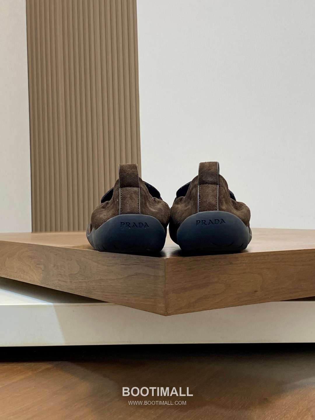 Prada Full Grain Calfskin Slip-On Low Sneakers with EVA TPU Sole Detail 프라다 풀그레인 카프스킨 슬립온 로우 스니커즈 EVA TPU 솔 디테일 4.0cm 8