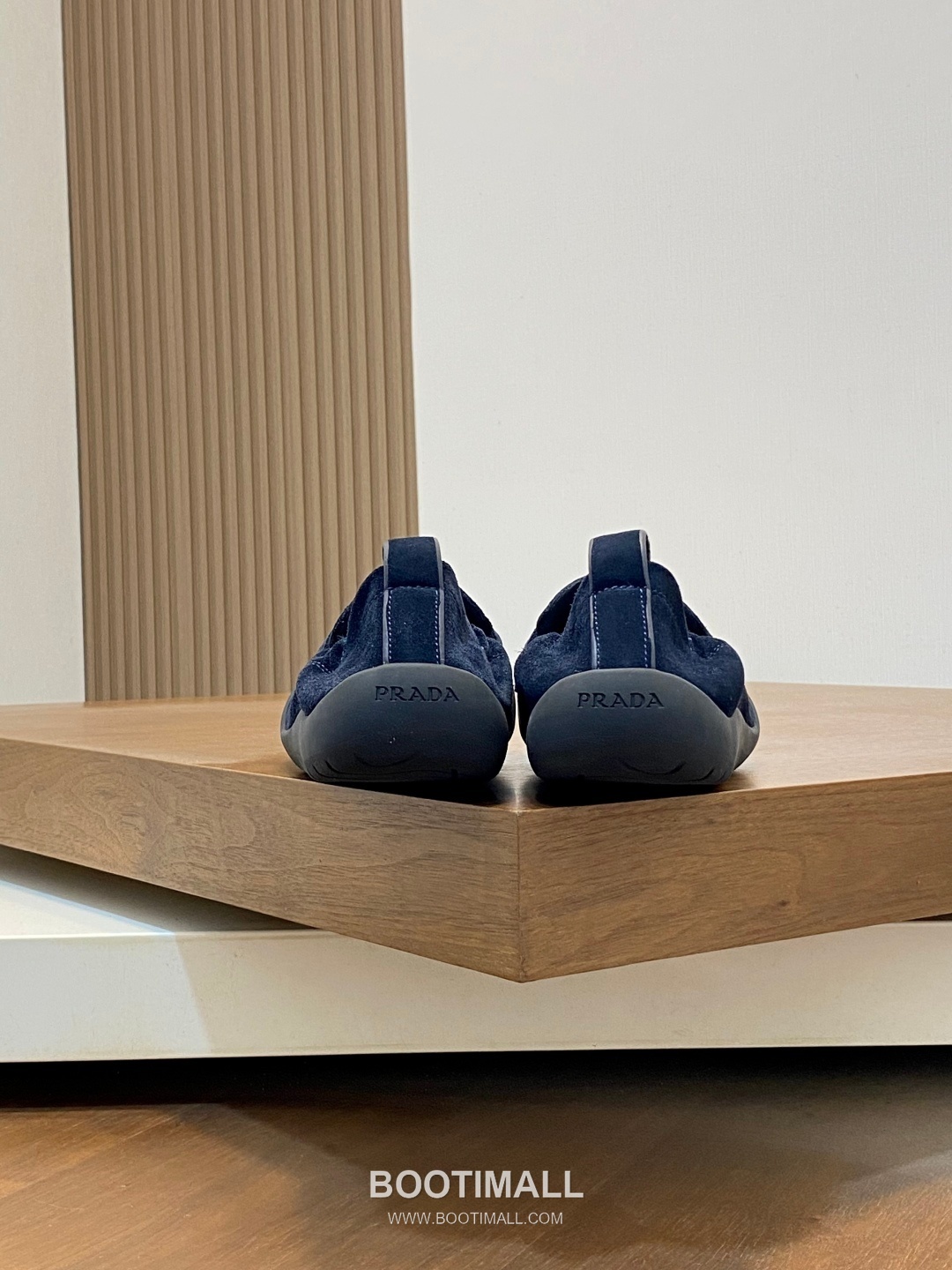 Prada Full Grain Calfskin Slip-On Low Sneakers with EVA TPU Sole Detail 프라다 풀그레인 카프스킨 슬립온 로우 스니커즈 EVA TPU 솔 디테일 4.0cm 8