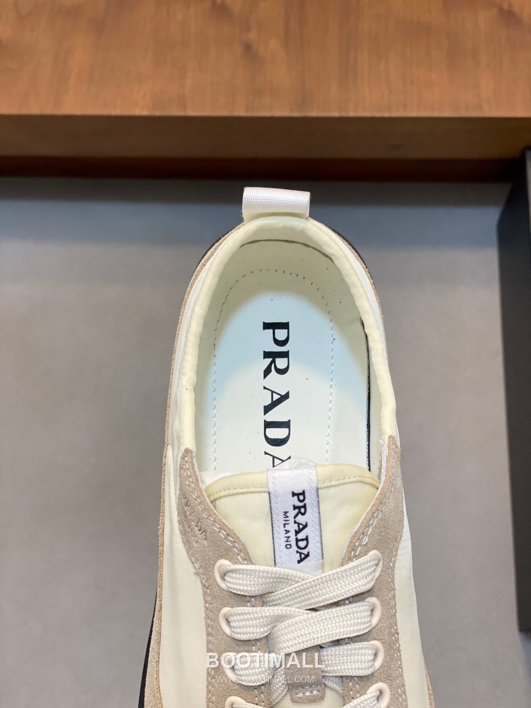 Prada Speedrock Calfskin Mesh Low Sneakers with Elastic Lace Lock Detail 프라다 스피드락 카프스킨 메쉬 로우 스니커즈 엘라스틱 레이스락 디테일 4.5cm 7