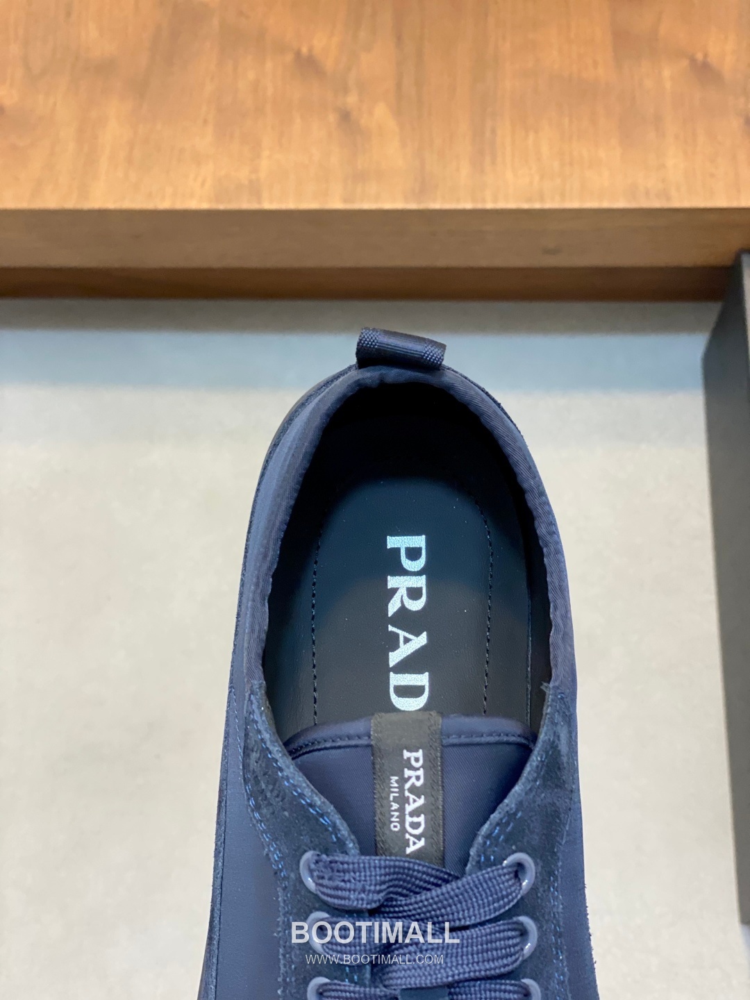 Prada Speedrock Calfskin Mesh Low Sneakers with Elastic Lace Lock Detail 프라다 스피드락 카프스킨 메쉬 로우 스니커즈 엘라스틱 레이스락 디테일 4.5cm 7