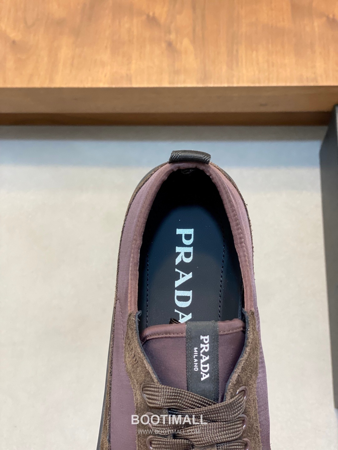 Prada Speedrock Calfskin Mesh Low Sneakers with Elastic Lace Lock Detail 프라다 스피드락 카프스킨 메쉬 로우 스니커즈 엘라스틱 레이스락 디테일 4.5cm 7