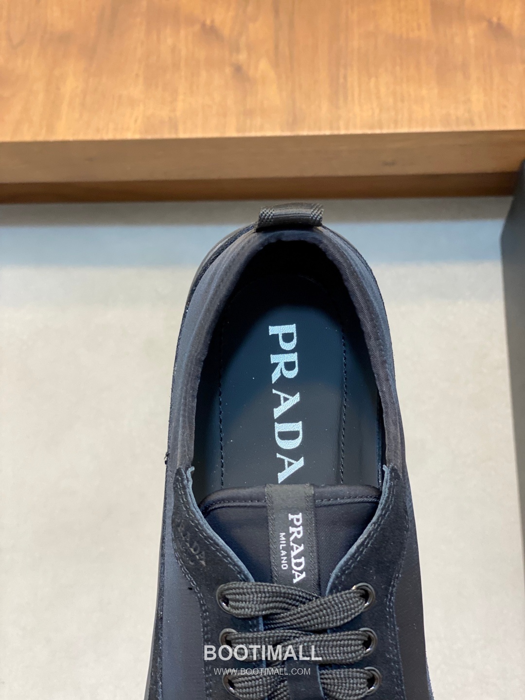 Prada Speedrock Calfskin Mesh Low Sneakers with Elastic Lace Lock Detail 프라다 스피드락 카프스킨 메쉬 로우 스니커즈 엘라스틱 레이스락 디테일 4.5cm 7