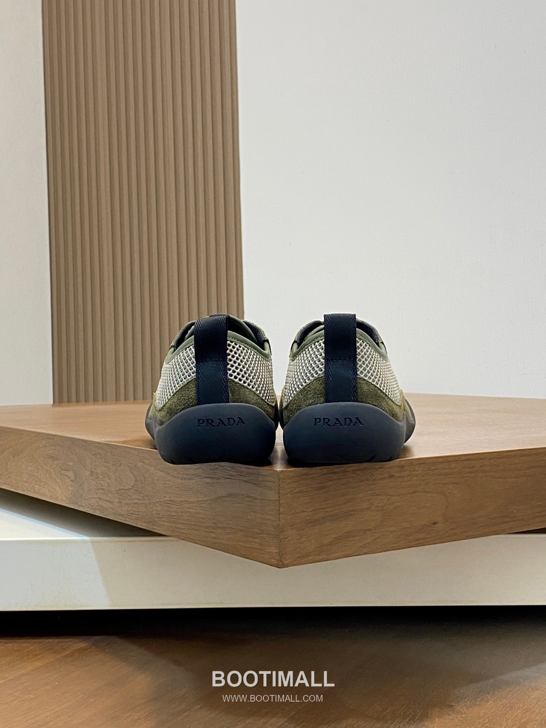 Prada Speedrock Calfskin Mesh Low Sneakers with Elastic Lace Lock Detail 프라다 스피드락 카프스킨 메쉬 로우 스니커즈 엘라스틱 레이스락 디테일 4.5cm 8