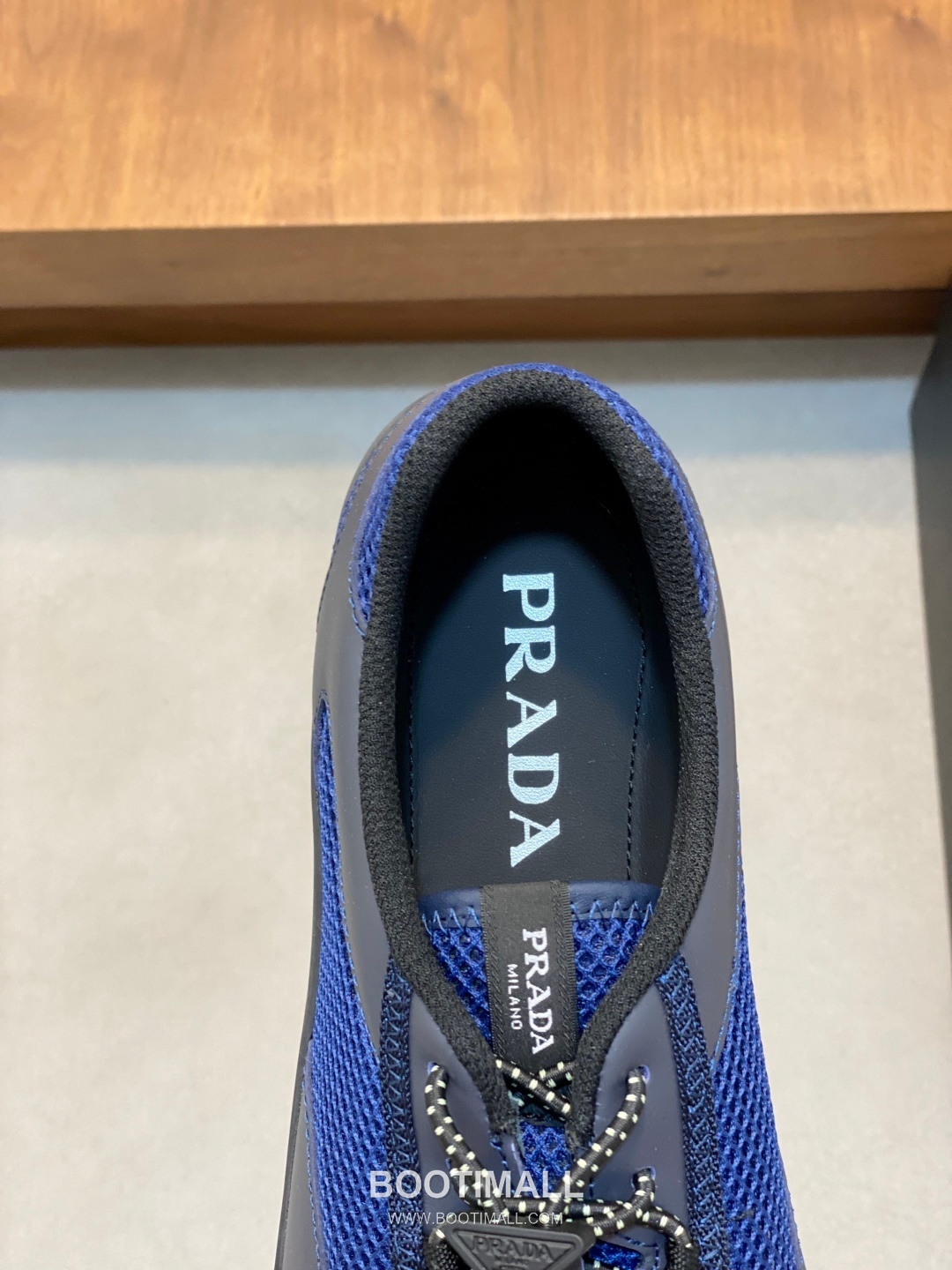 Prada Speedrock Calfskin Mesh Low Sneakers with Elastic Lace Lock Detail 프라다 스피드락 카프스킨 메쉬 로우 스니커즈 엘라스틱 레이스락 디테일 4.5cm 7