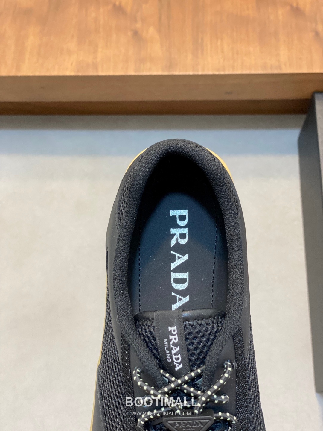 Prada Speedrock Calfskin Mesh Low Sneakers with Elastic Lace Lock Detail 프라다 스피드락 카프스킨 메쉬 로우 스니커즈 엘라스틱 레이스락 디테일 4.5cm 7