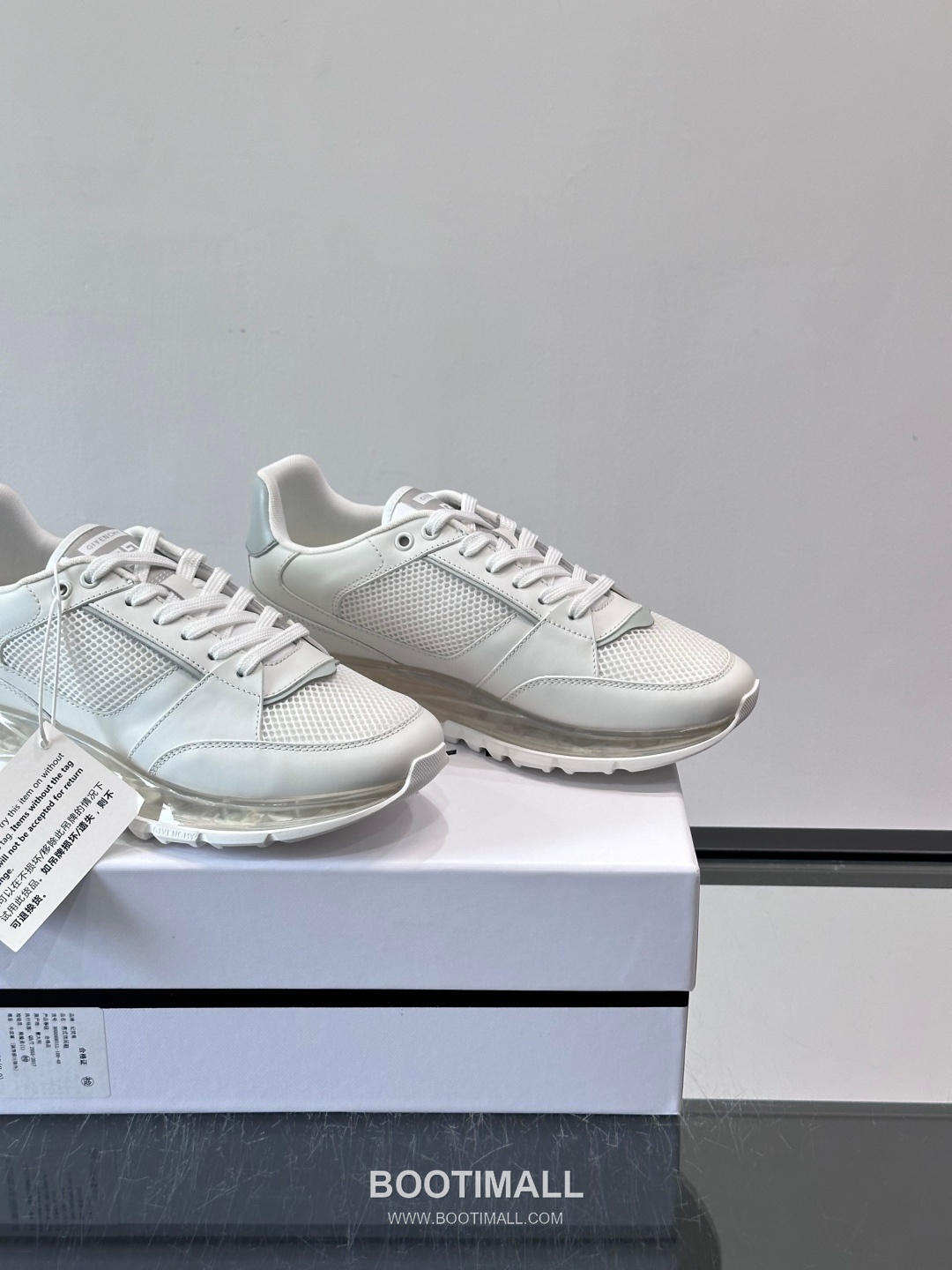 Givenchy Calfskin Mesh Low Sneakers with Air Cushion Sole Detail 지방시 카프스킨 메쉬 로우 스니커즈 에어쿠션 솔 디테일 4.5cm 7