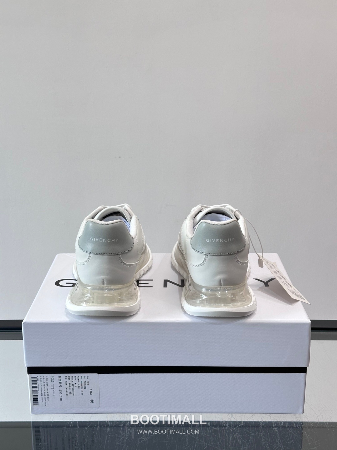 Givenchy Calfskin Mesh Low Sneakers with Air Cushion Sole Detail 지방시 카프스킨 메쉬 로우 스니커즈 에어쿠션 솔 디테일 4.5cm 8