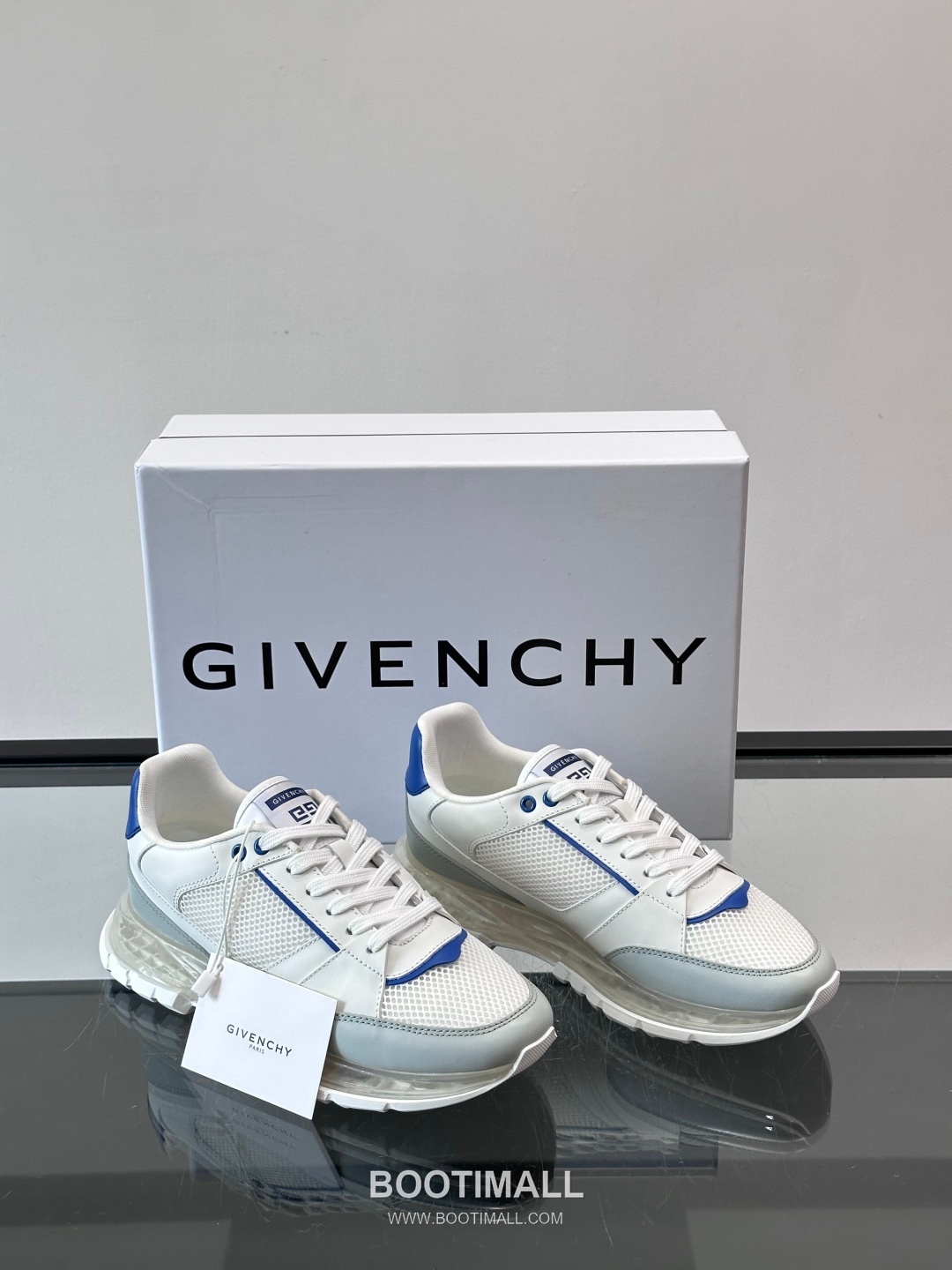 Givenchy Calfskin Mesh Low Sneakers with Air Cushion Sole Detail 지방시 카프스킨 메쉬 로우 스니커즈 에어쿠션 솔 디테일 4.5cm 5