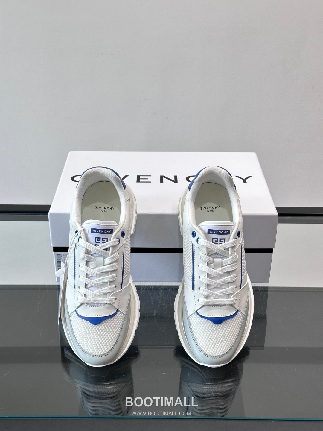 Givenchy Calfskin Mesh Low Sneakers with Air Cushion Sole Detail 지방시 카프스킨 메쉬 로우 스니커즈 에어쿠션 솔 디테일 4.5cm 6