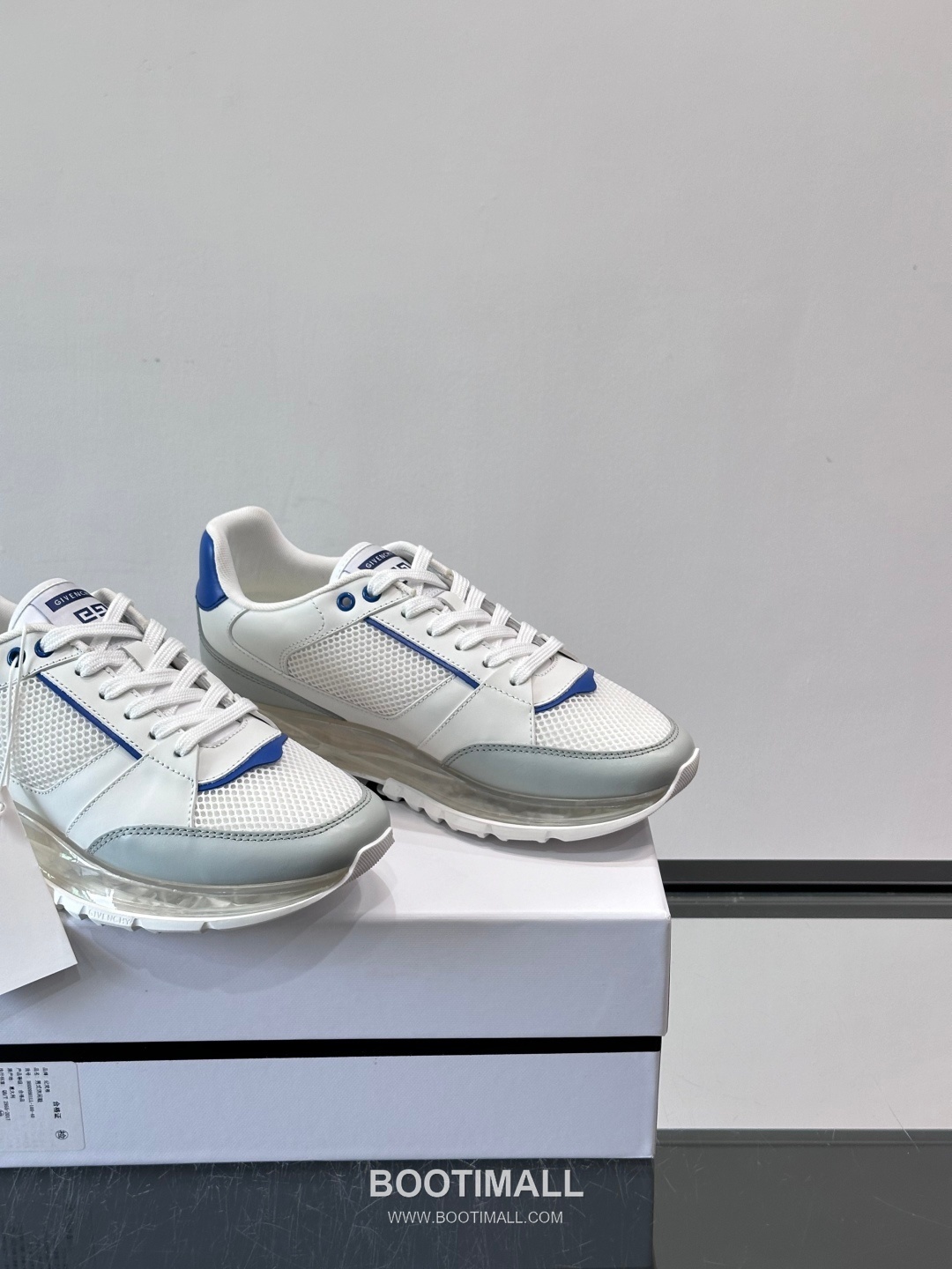 Givenchy Calfskin Mesh Low Sneakers with Air Cushion Sole Detail 지방시 카프스킨 메쉬 로우 스니커즈 에어쿠션 솔 디테일 4.5cm 7