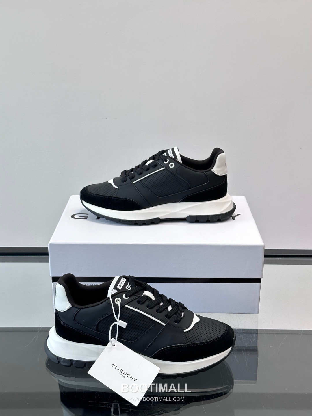 Givenchy Calfskin Low Sneakers with Air Cushion Sole Detail 지방시 카프스킨 로우 스니커즈 에어쿠션 솔 디테일 4.5cm 4