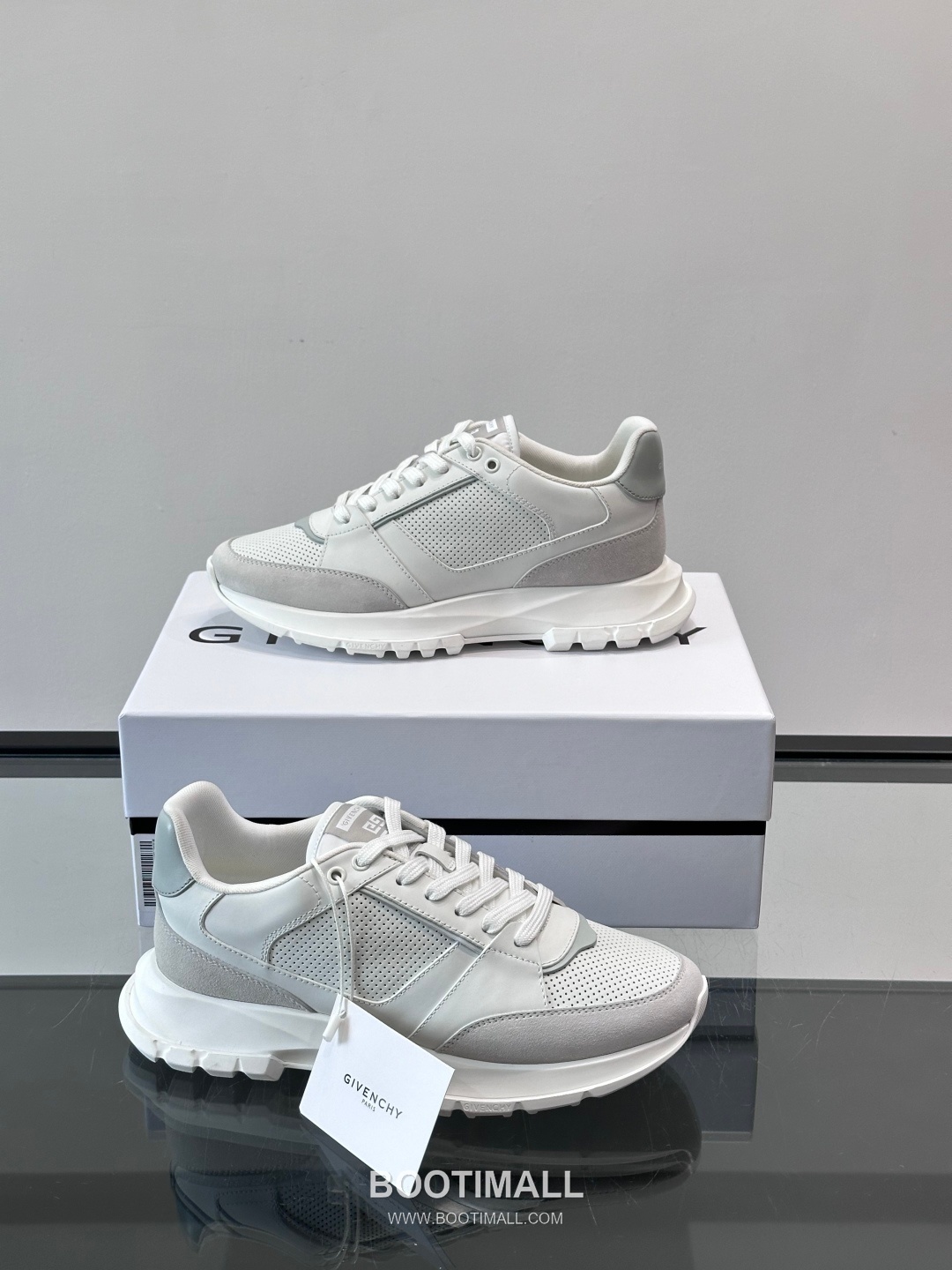 Givenchy Calfskin Low Sneakers with Air Cushion Sole Detail 지방시 카프스킨 로우 스니커즈 에어쿠션 솔 디테일 4.5cm 4