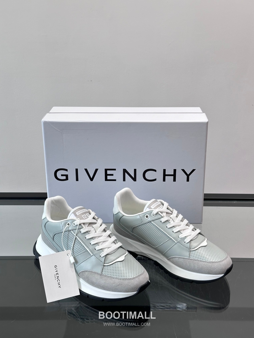 Givenchy Calfskin Low Sneakers with Air Cushion Sole Detail 지방시 카프스킨 로우 스니커즈 에어쿠션 솔 디테일 4.5cm 5