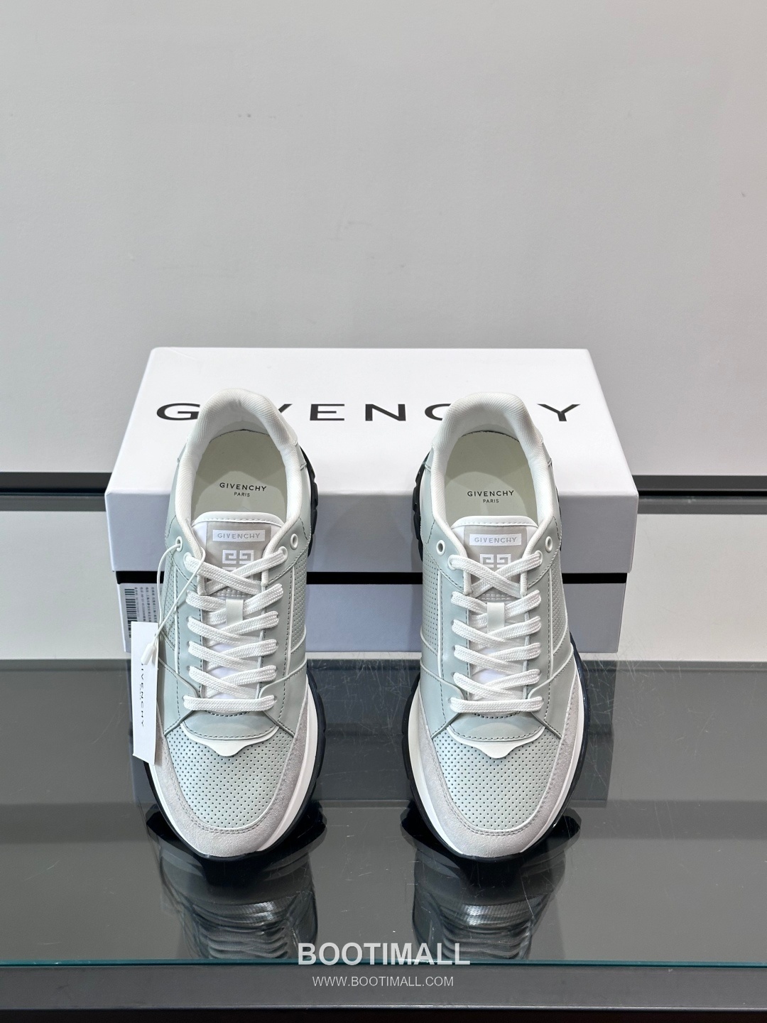 Givenchy Calfskin Low Sneakers with Air Cushion Sole Detail 지방시 카프스킨 로우 스니커즈 에어쿠션 솔 디테일 4.5cm 6