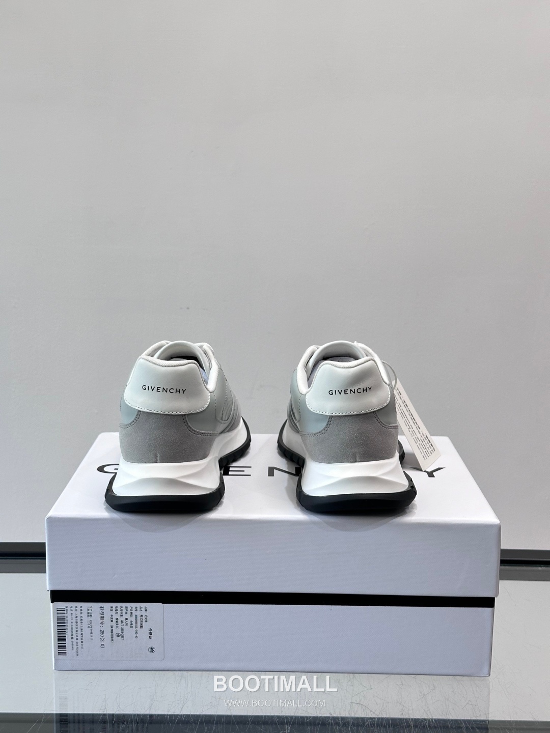 Givenchy Calfskin Low Sneakers with Air Cushion Sole Detail 지방시 카프스킨 로우 스니커즈 에어쿠션 솔 디테일 4.5cm 8