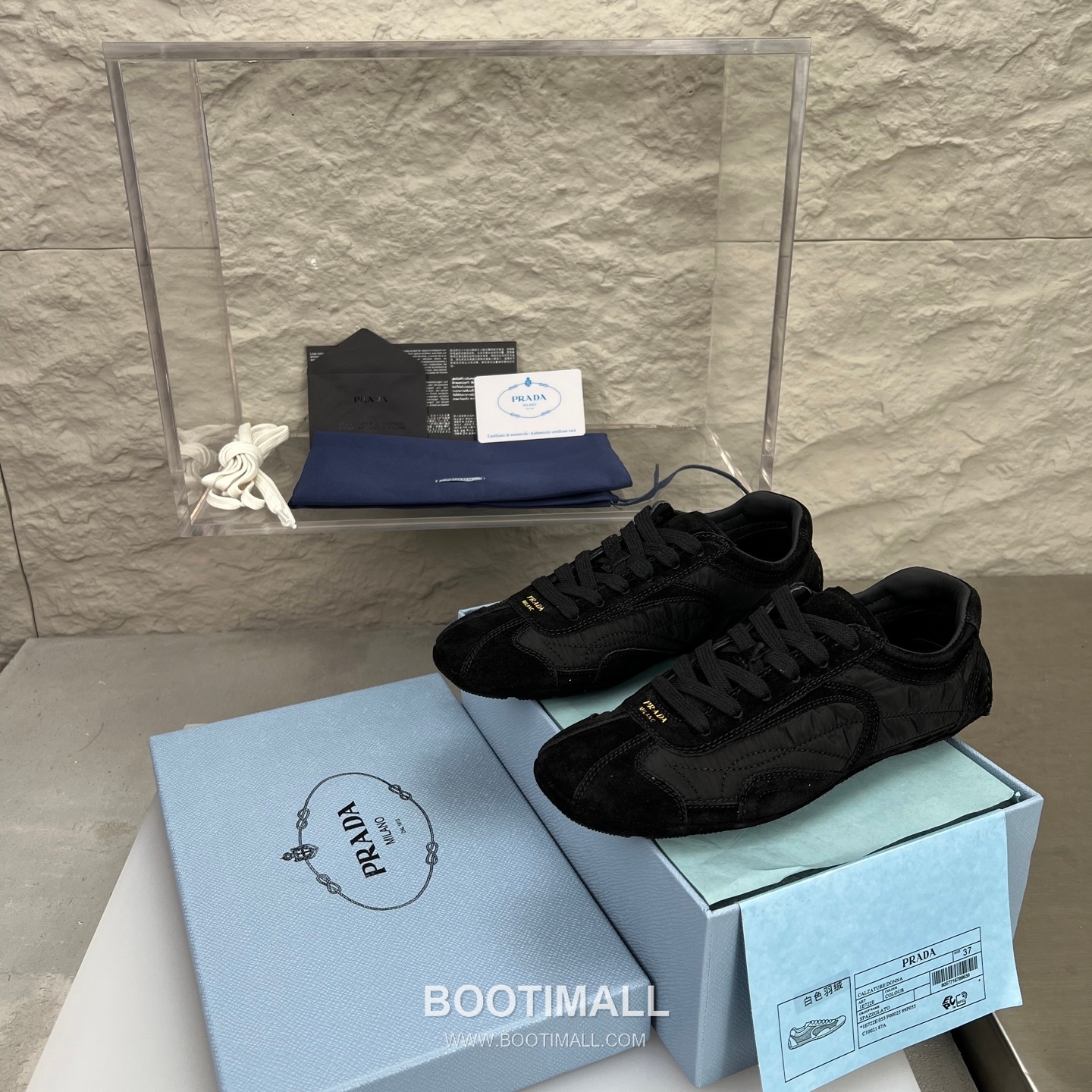 Prada Suede Silk Low German Trainer Sneakers with Rubber Sole Detail 프라다 스웨이드 실크 로우 독일군 트레이너 스니커즈 러버솔 디테일 3.0cm 2