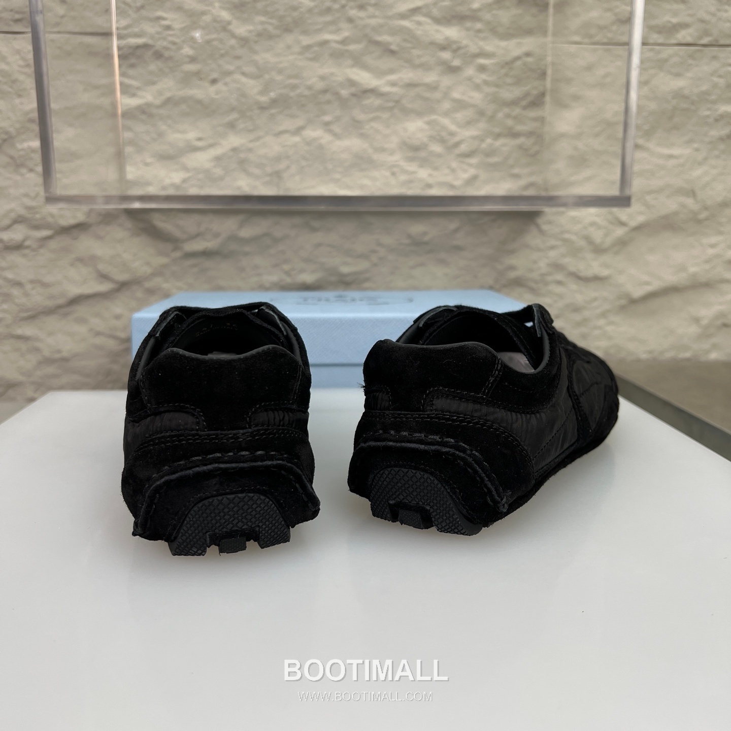 Prada Suede Silk Low German Trainer Sneakers with Rubber Sole Detail 프라다 스웨이드 실크 로우 독일군 트레이너 스니커즈 러버솔 디테일 3.0cm 8