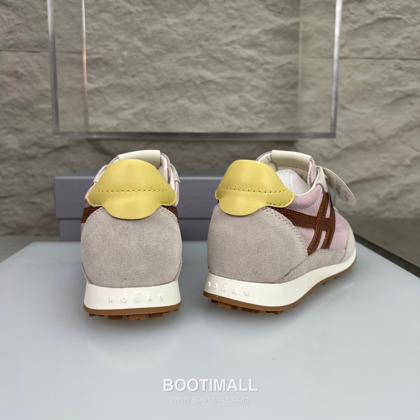 Hogan Calfskin Suede Low Sneakers with Lace-Up Platform Detail 호간 카프스킨 스웨이드 로우 스니커즈 레이스업 플랫폼 디테일 5.6cm 8