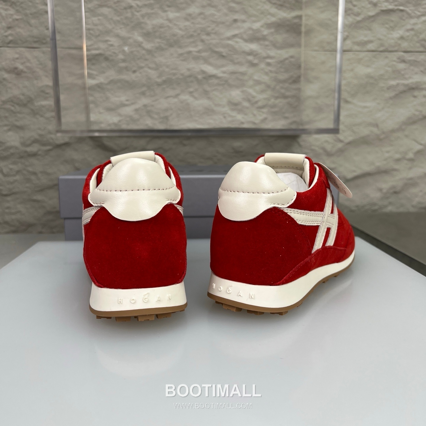 Hogan Calfskin Suede Low Sneakers with Lace-Up Platform Detail 호간 카프스킨 스웨이드 로우 스니커즈 레이스업 플랫폼 디테일 5.6cm 8