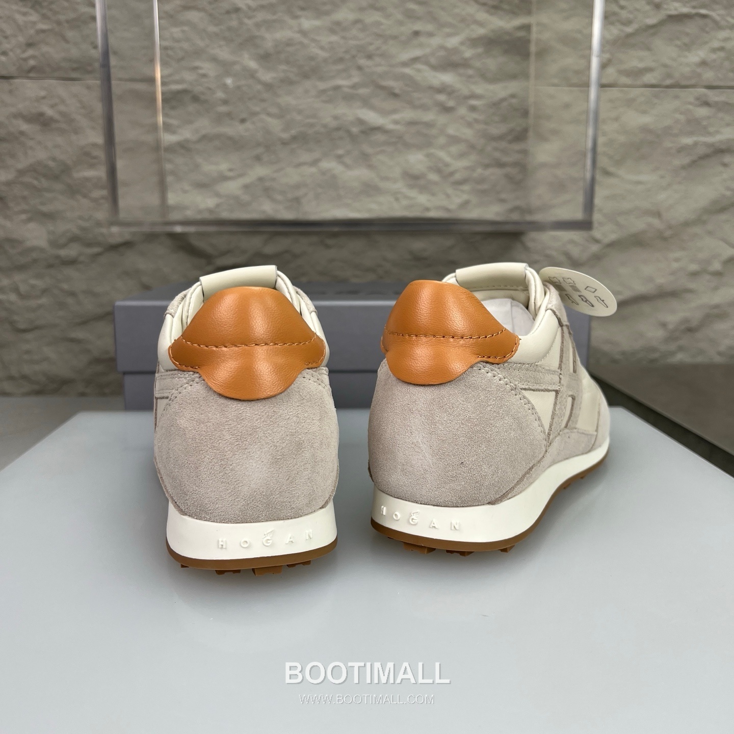 Hogan Calfskin Suede Low Sneakers with Lace-Up Platform Detail 호간 카프스킨 스웨이드 로우 스니커즈 레이스업 플랫폼 디테일 5.6cm 8