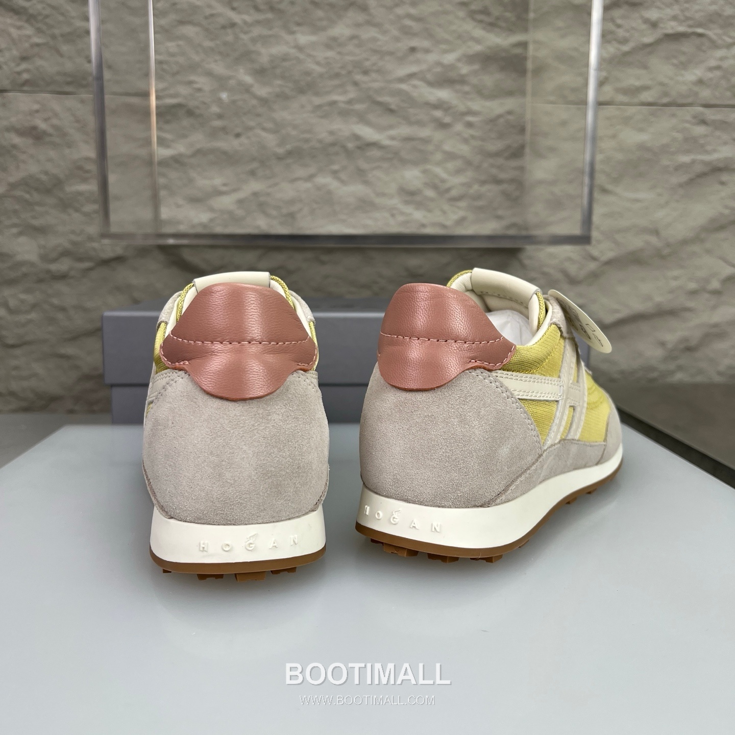 Hogan Calfskin Suede Low Sneakers with Lace-Up Platform Detail 호간 카프스킨 스웨이드 로우 스니커즈 레이스업 플랫폼 디테일 5.6cm 8