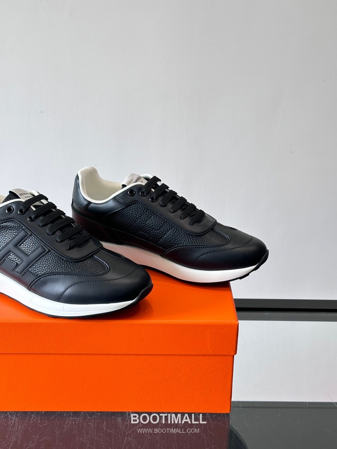 Hermes Calfskin Mesh Low Sneakers with H Logo Detail 에르메스 카프스킨 메쉬 로우 스니커즈 H 로고 디테일 4.5cm 7