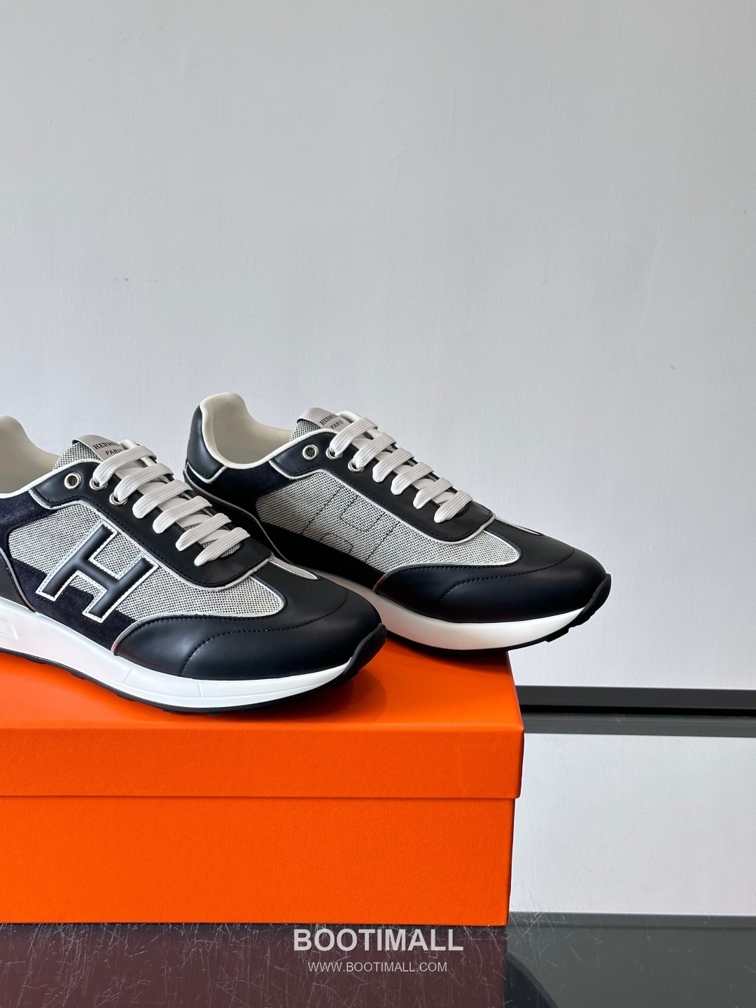Hermes Calfskin Mesh Low Sneakers with H Logo Detail 에르메스 카프스킨 메쉬 로우 스니커즈 H 로고 디테일 4.5cm 7