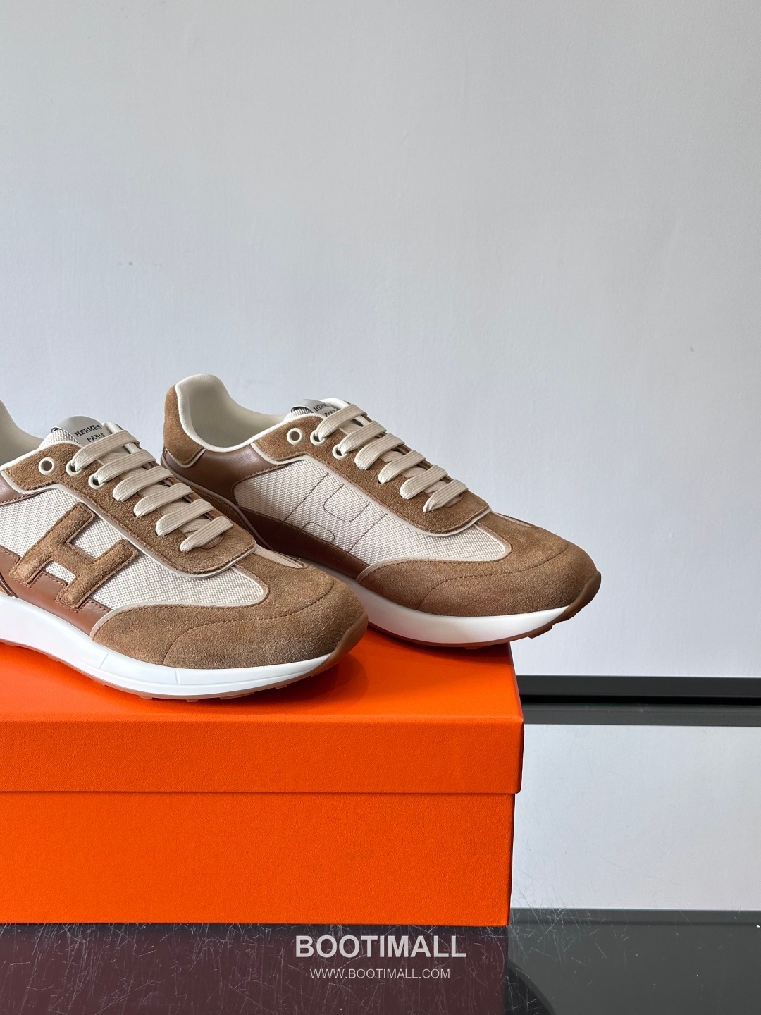 Hermes Calfskin Mesh Low Sneakers with H Logo Detail 에르메스 카프스킨 메쉬 로우 스니커즈 H 로고 디테일 4.5cm 7