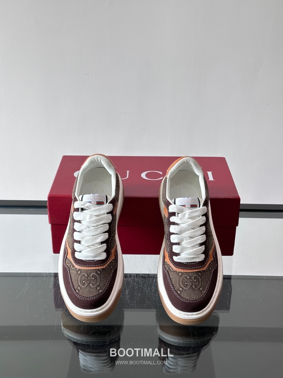 Gucci Screener Calfskin Low Sneakers with Web Stripe Double G Detail 구찌 스크리너 카프스킨 로우 스니커즈 웹 스트라이프 더블 G 디테일 3.5cm 6