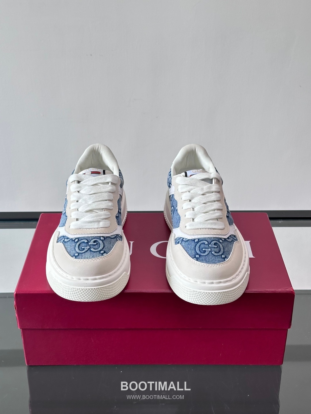 Gucci Screener Calfskin Low Sneakers with Web Stripe Double G Detail 구찌 스크리너 카프스킨 로우 스니커즈 웹 스트라이프 더블 G 디테일 3.5cm 2