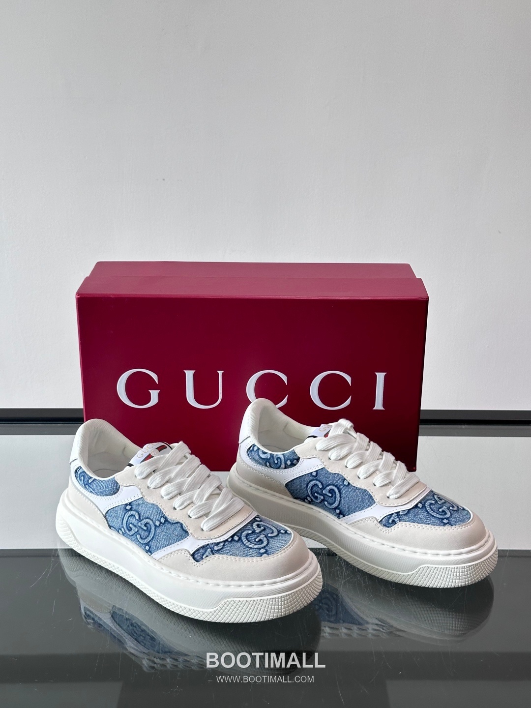 Gucci Screener Calfskin Low Sneakers with Web Stripe Double G Detail 구찌 스크리너 카프스킨 로우 스니커즈 웹 스트라이프 더블 G 디테일 3.5cm 5