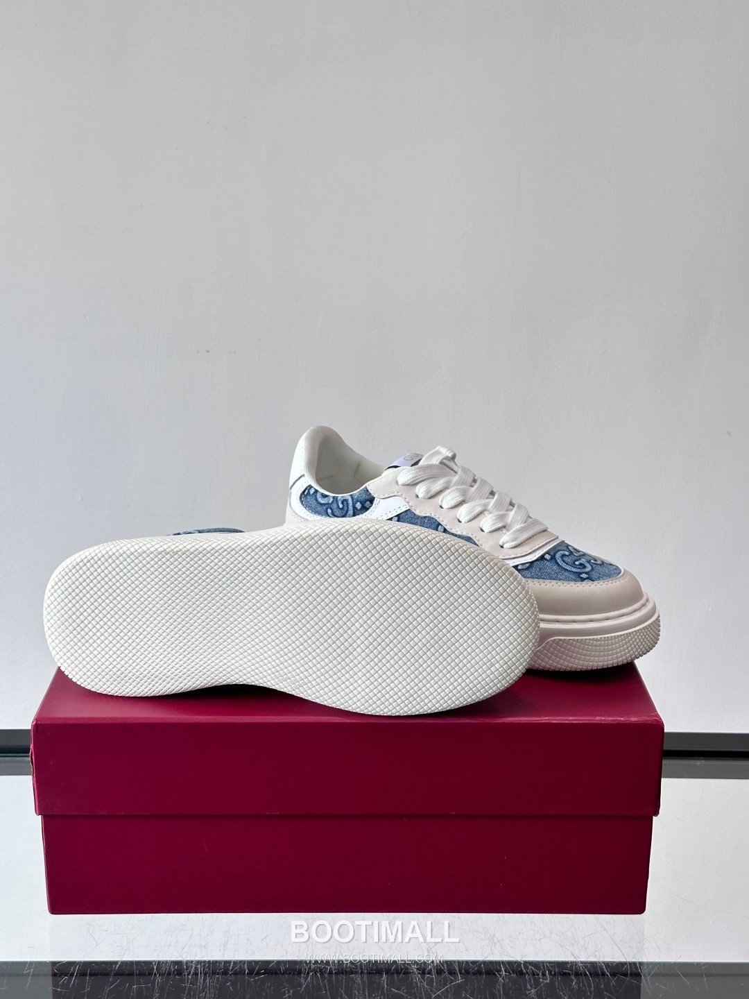 Gucci Screener Calfskin Low Sneakers with Web Stripe Double G Detail 구찌 스크리너 카프스킨 로우 스니커즈 웹 스트라이프 더블 G 디테일 3.5cm 9