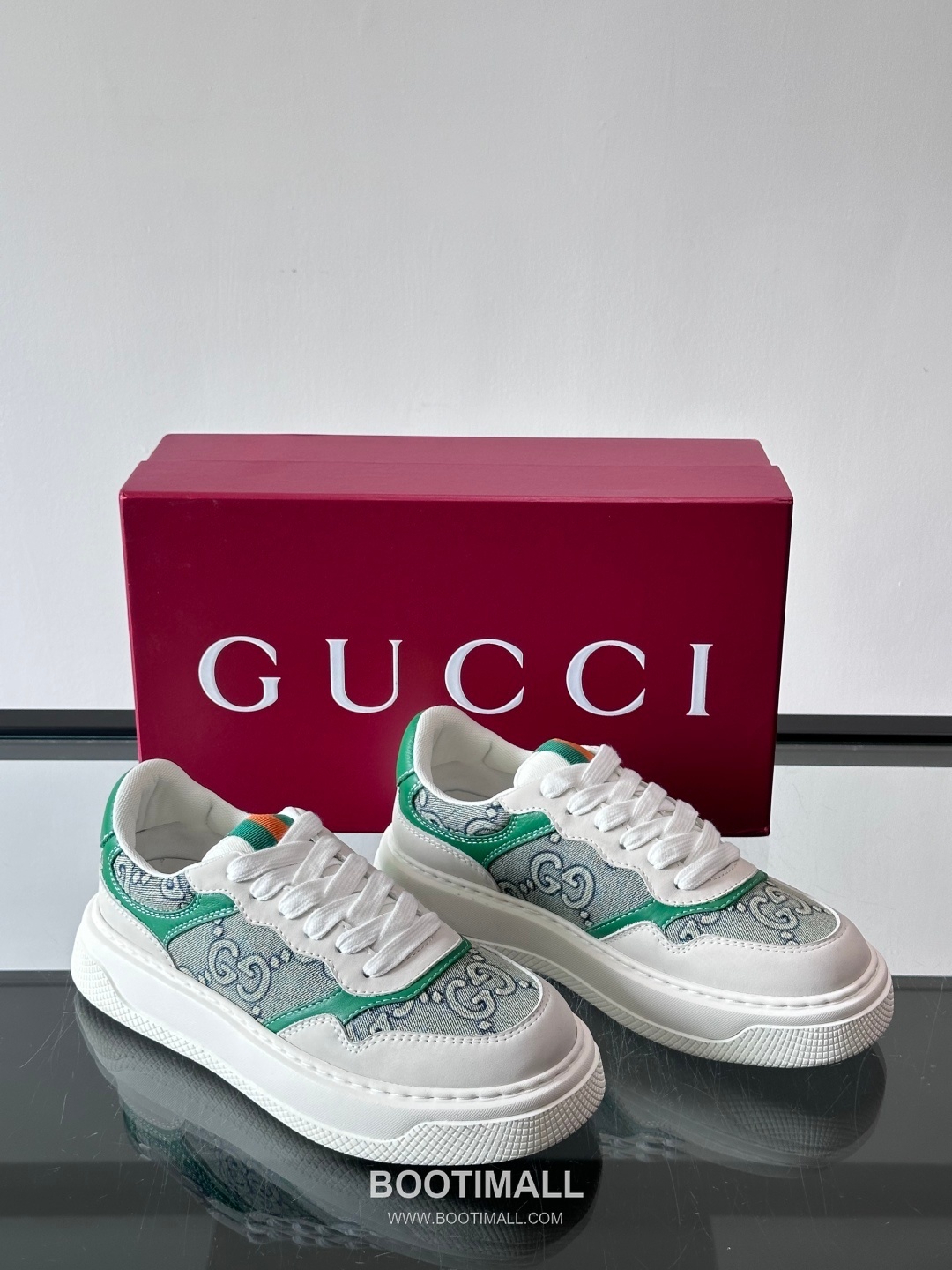 Gucci Screener Calfskin Low Sneakers with Web Stripe Double G Detail 구찌 스크리너 카프스킨 로우 스니커즈 웹 스트라이프 더블 G 디테일 3.5cm 5