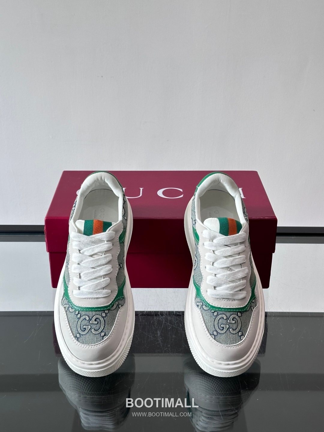 Gucci Screener Calfskin Low Sneakers with Web Stripe Double G Detail 구찌 스크리너 카프스킨 로우 스니커즈 웹 스트라이프 더블 G 디테일 3.5cm 6