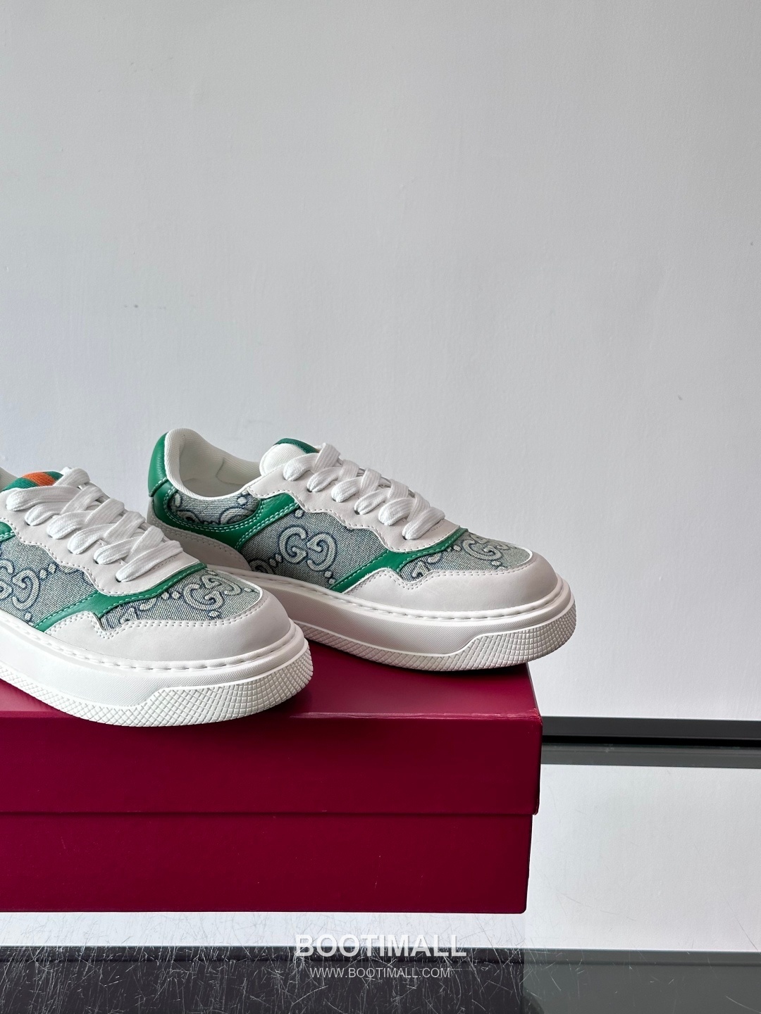 Gucci Screener Calfskin Low Sneakers with Web Stripe Double G Detail 구찌 스크리너 카프스킨 로우 스니커즈 웹 스트라이프 더블 G 디테일 3.5cm 8