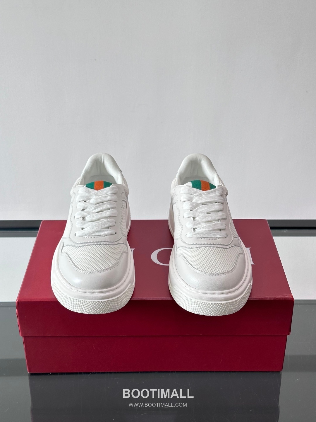 Gucci Screener Calfskin Low Sneakers with Web Stripe Double G Detail 구찌 스크리너 카프스킨 로우 스니커즈 웹 스트라이프 더블 G 디테일 3.5cm 2