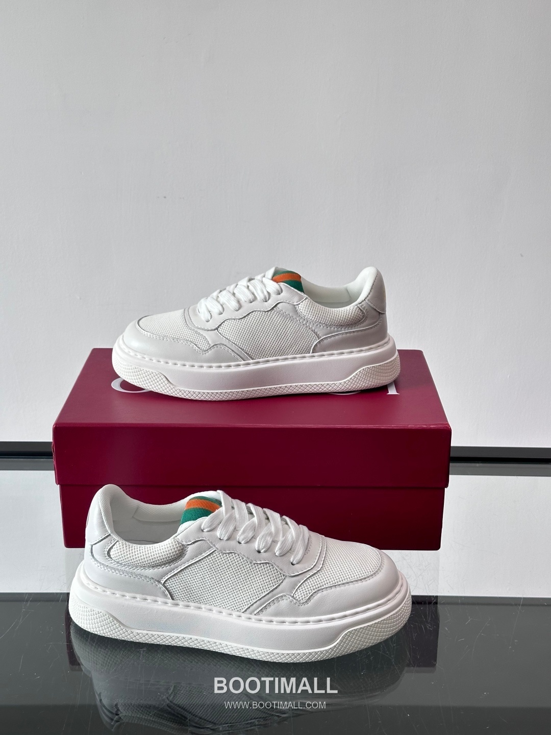Gucci Screener Calfskin Low Sneakers with Web Stripe Double G Detail 구찌 스크리너 카프스킨 로우 스니커즈 웹 스트라이프 더블 G 디테일 3.5cm 4